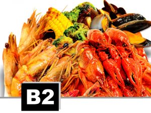 B2 – 10 Shrimp or 12 Crawfish | 10 Mussels or 1 Sausage