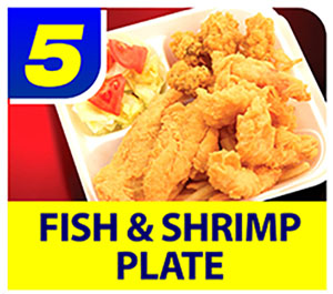 Fish & Shrimp Plate